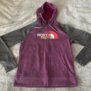 North Face zip-up jacket